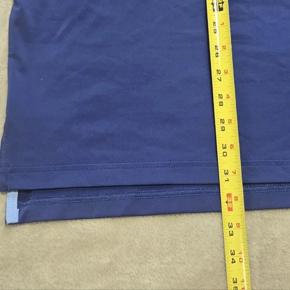 Peter Millar Summer Comfort Golf Polo Sz XL 92% Polyester 8% Spandex Striped - Picture 7 of 8